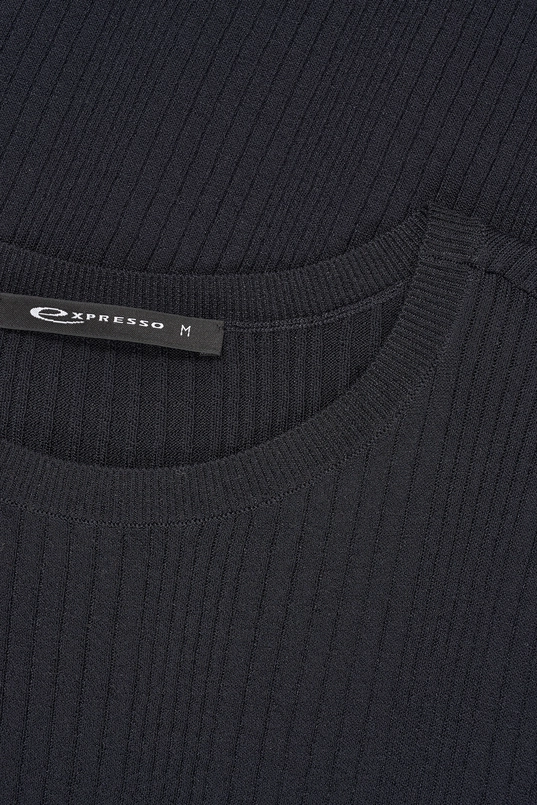Ribgebreide top
