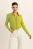 Ribjersey cardigan