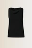 Ribtop met cut-out detail