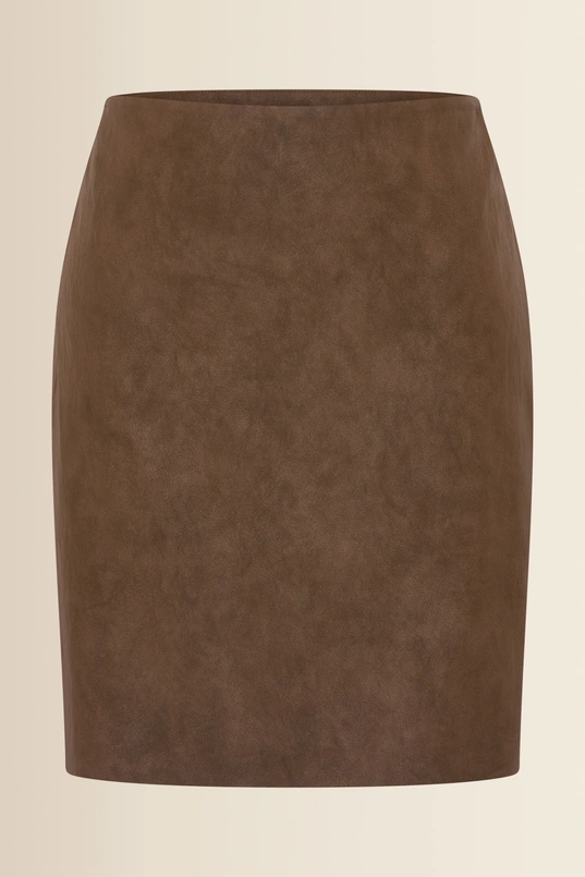 Rok in suèdelook