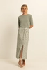 Rok met knoopdetail