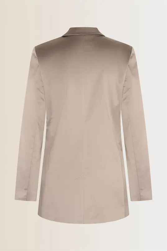 Satijnachtige blazer