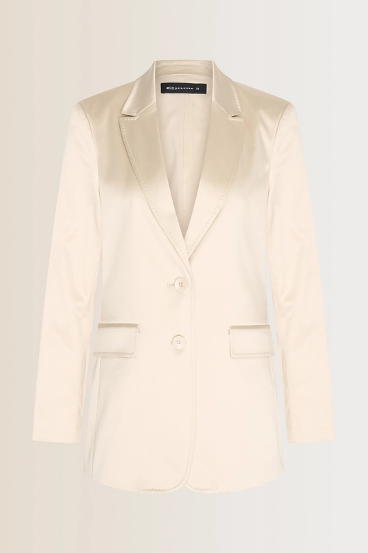 Satijnachtige blazer