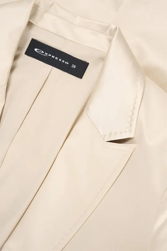 Satijnachtige blazer