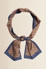 Scarf satin pattern
