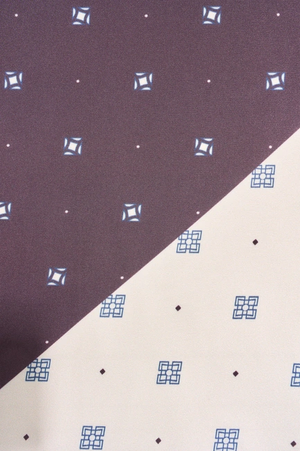 Scarf satin pattern