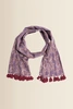 Scarf woven print