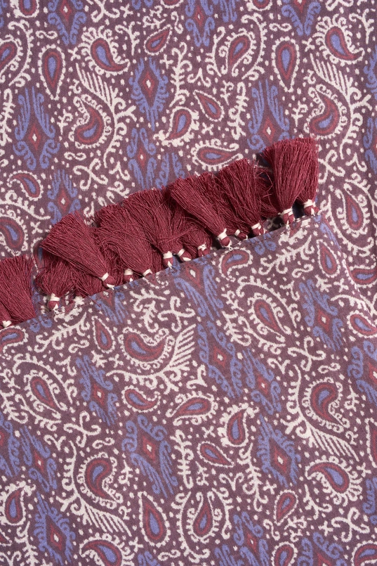 Scarf woven print