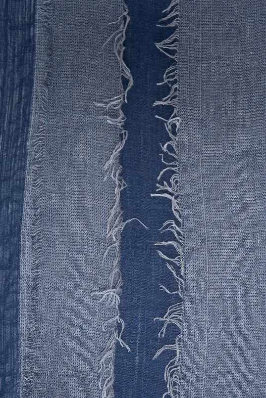 Shawl met franjes