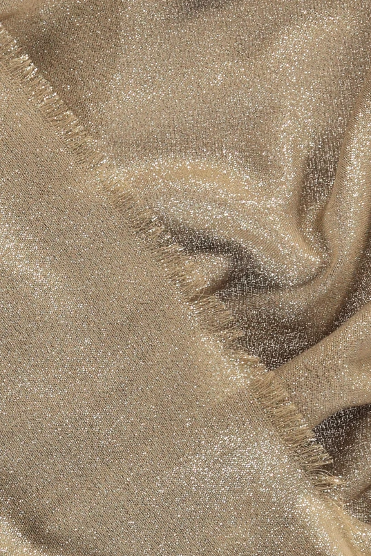 Shawl met lurex