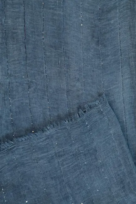 Shawl met paillettendetail