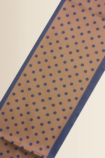 Shawl met stipdessin