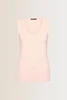 Singlet met ronde hals