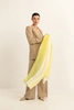 Sjaal dip-dyed