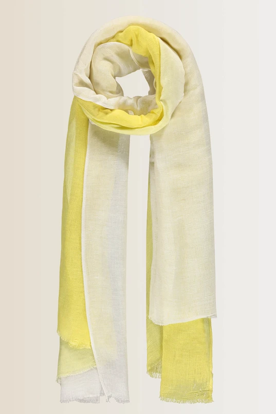 Sjaal dip-dyed