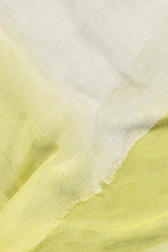 Sjaal dip-dyed