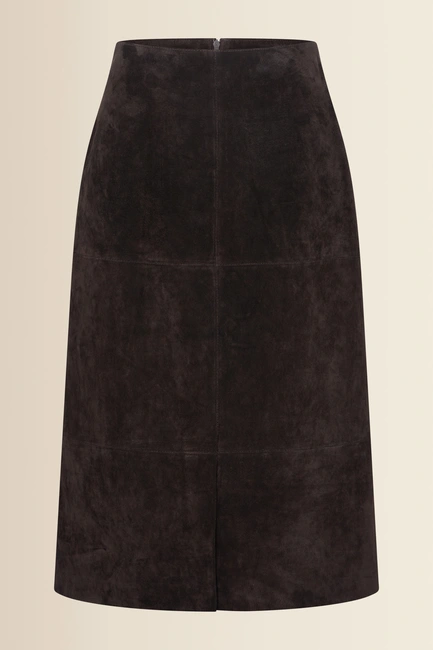 Skirt suede split