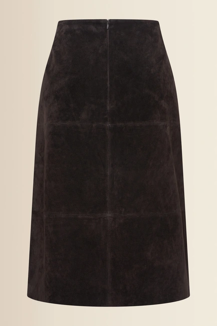 Skirt suede split