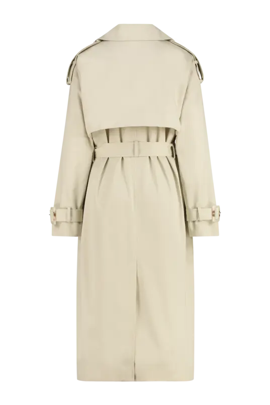 Soepele trenchcoat