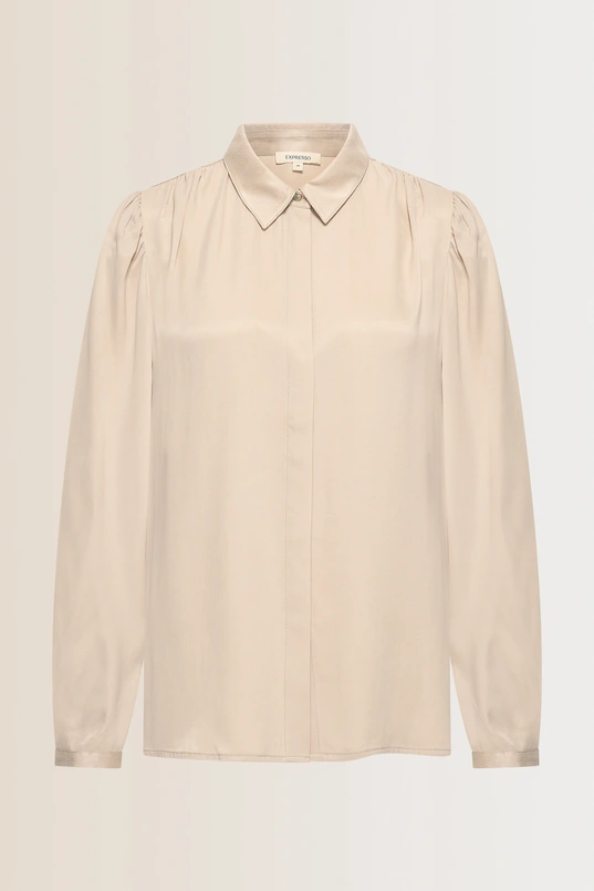 Soepelvallende blouse