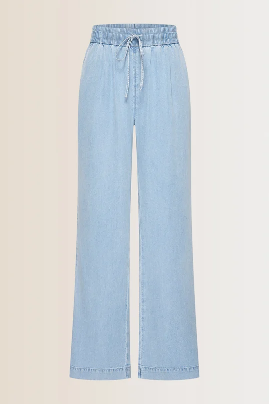 Soepelvallende broek