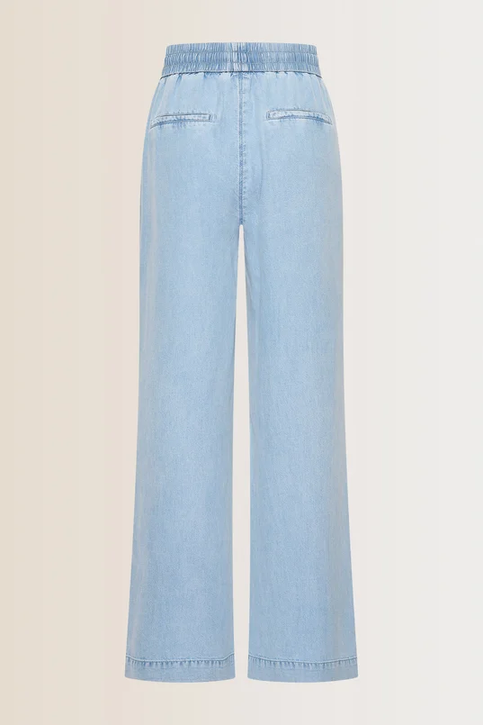 Soepelvallende broek