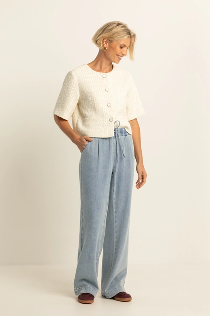 Soepelvallende jeans