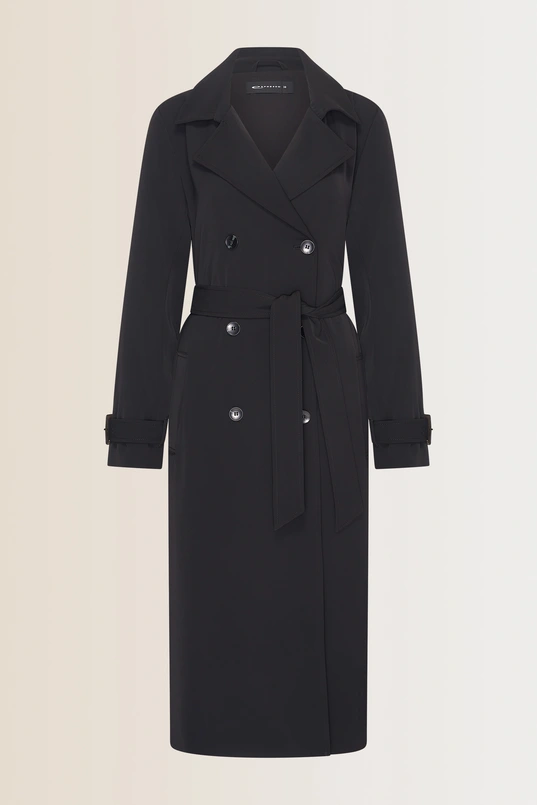Soepelvallende trenchcoat