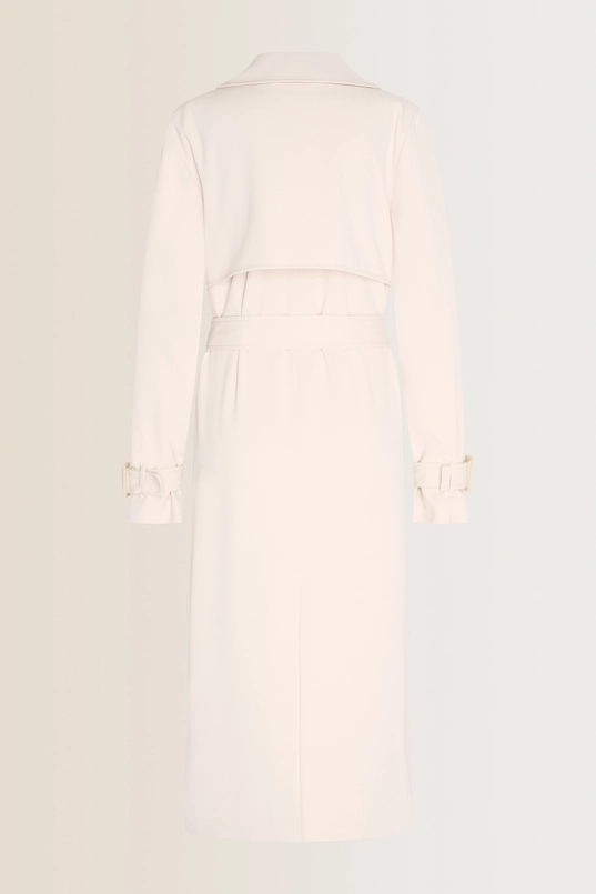 Soepelvallende trenchcoat