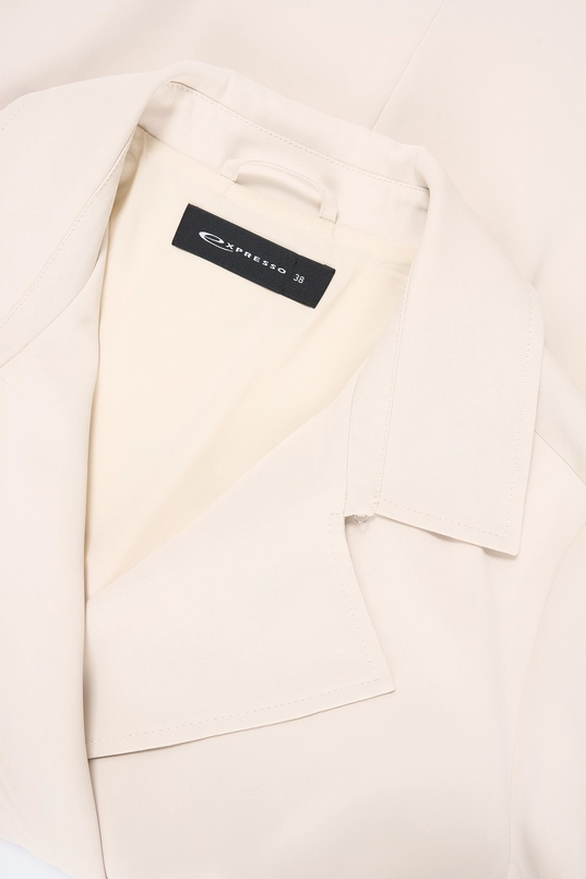 Soepelvallende trenchcoat
