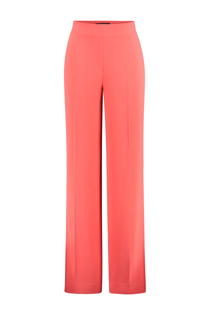 Stretch broek hoge taille