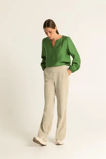 Stretch corduroy broek
