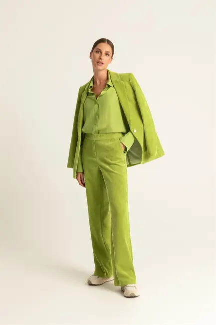 Stretch corduroy broek