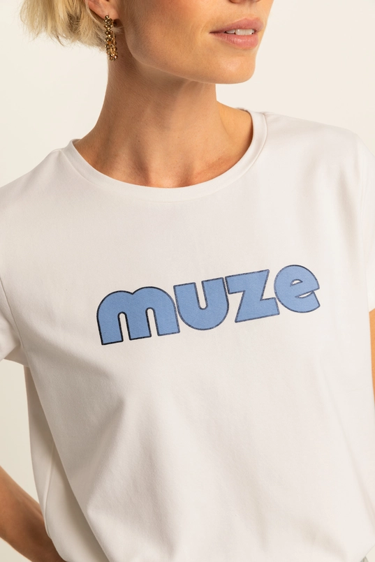 T-shirt met artwork