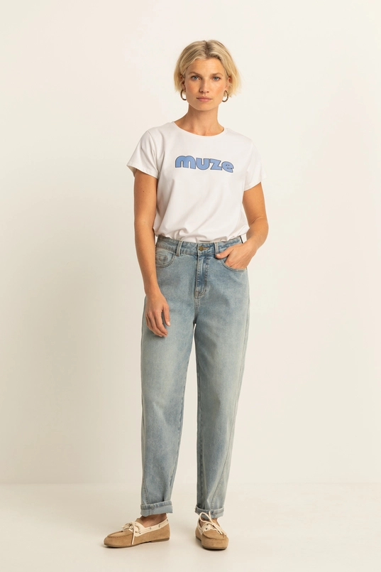 T-shirt met artwork