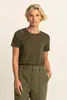 T-shirt met kralendetail