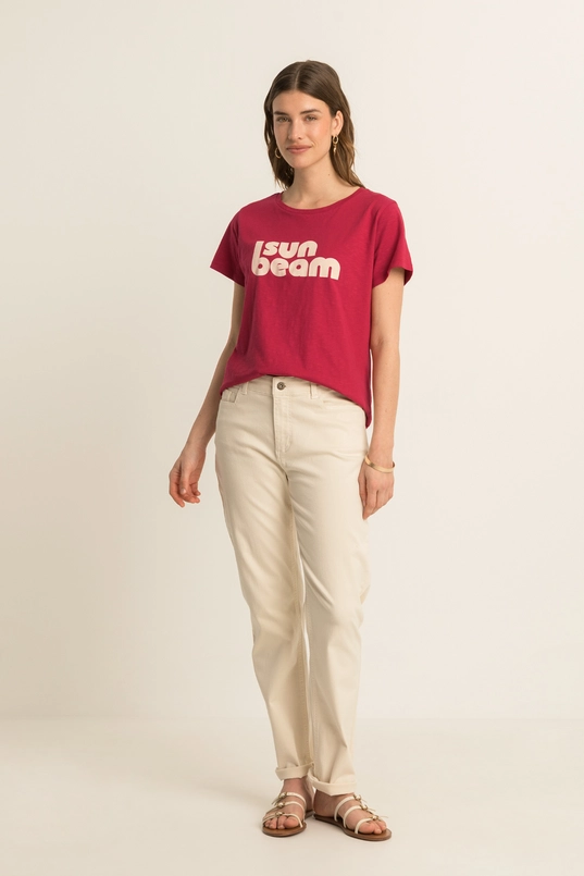 T-shirt met opdruk