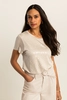 T-shirt met pailletten