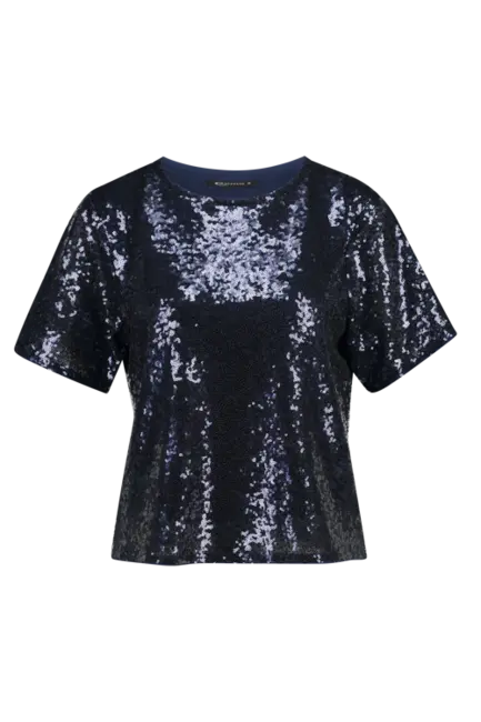 T-shirt met pailletten