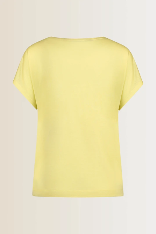T-shirt met V-hals