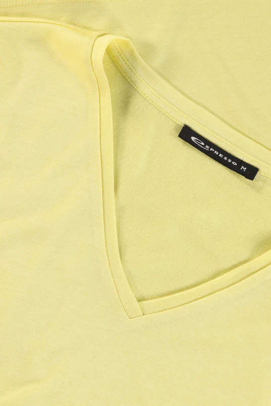 T-shirt met V-hals