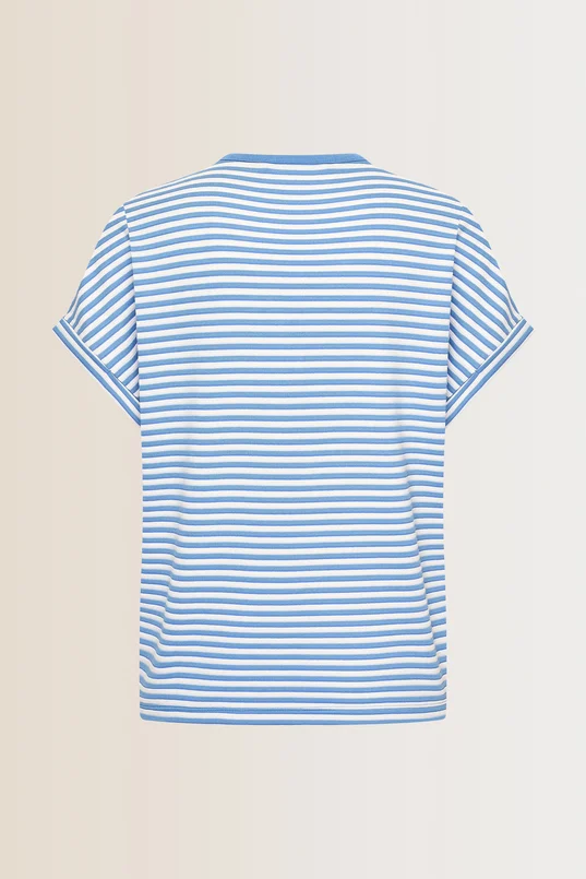 T-shirt met V-hals