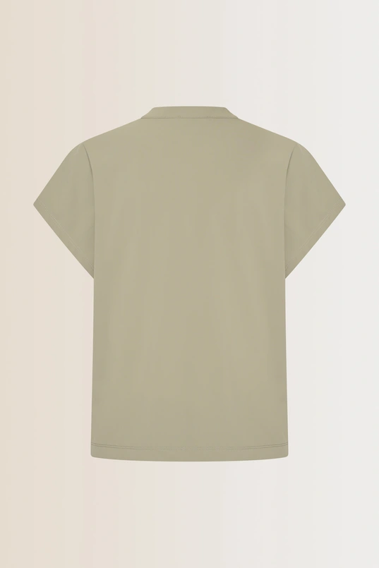 T-shirt met V-hals