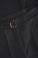 Tapered broek met plooien