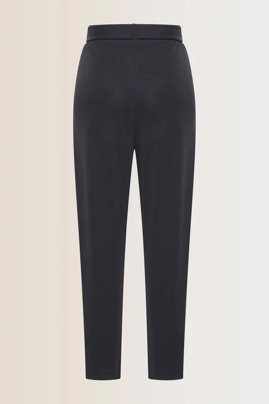 Tapered broek met plooien