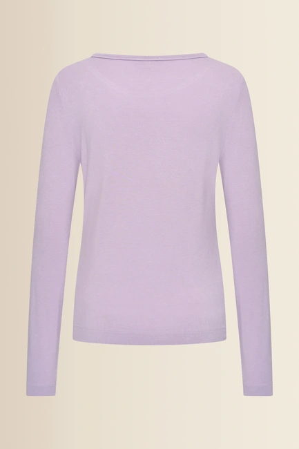 Tee long sleeve wool look