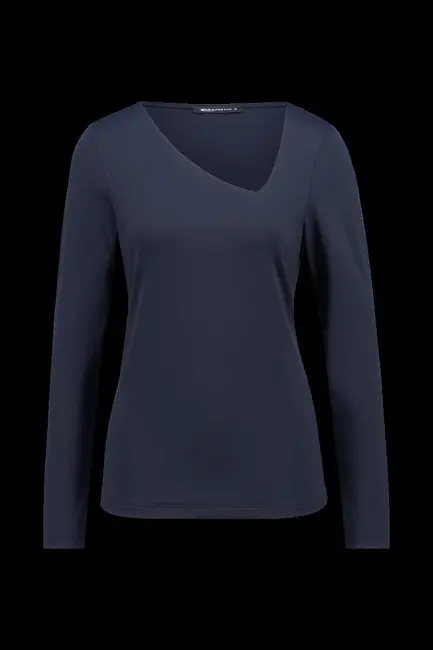 Top asymmetrische V-hals