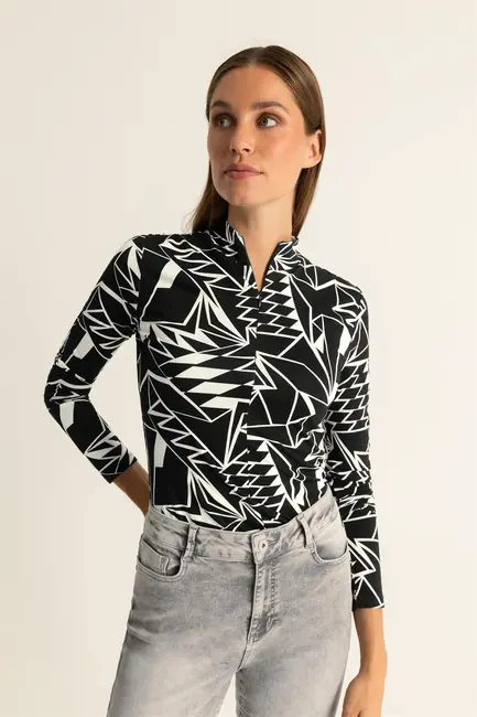 Top grafische print
