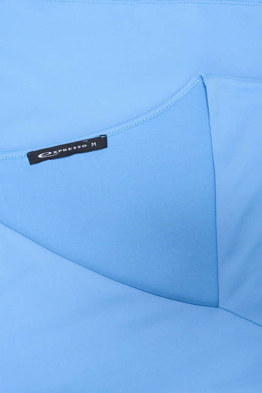 Top met asymmetrische halslijn