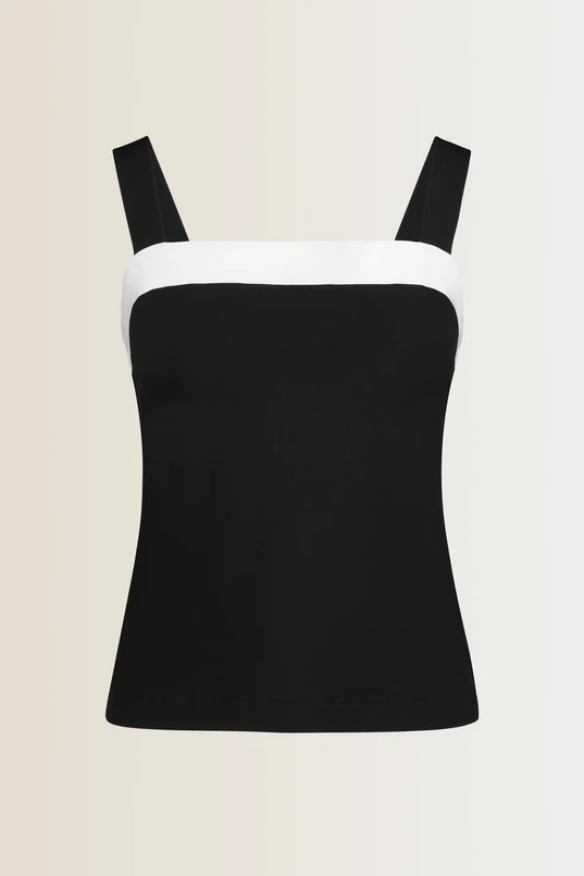 Top met contrastbies